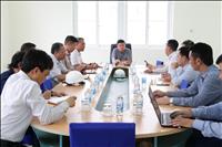 Lãnh đạo EVNNPT kiểm tra tình hình thi công dự án Lắp MBA 220kV thứ 2 TBA220kV Thái Thụy